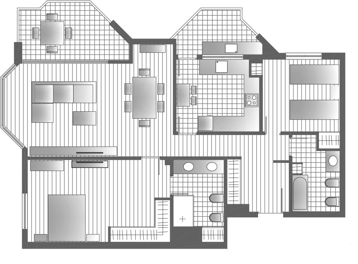 Апартаменты Apartup Patacona Deluxe Валенсия Экстерьер фото